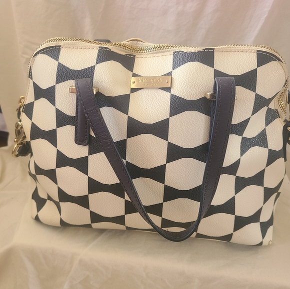 Kate Spade Bow Tile Maise Handbag - Picture 2 of 15